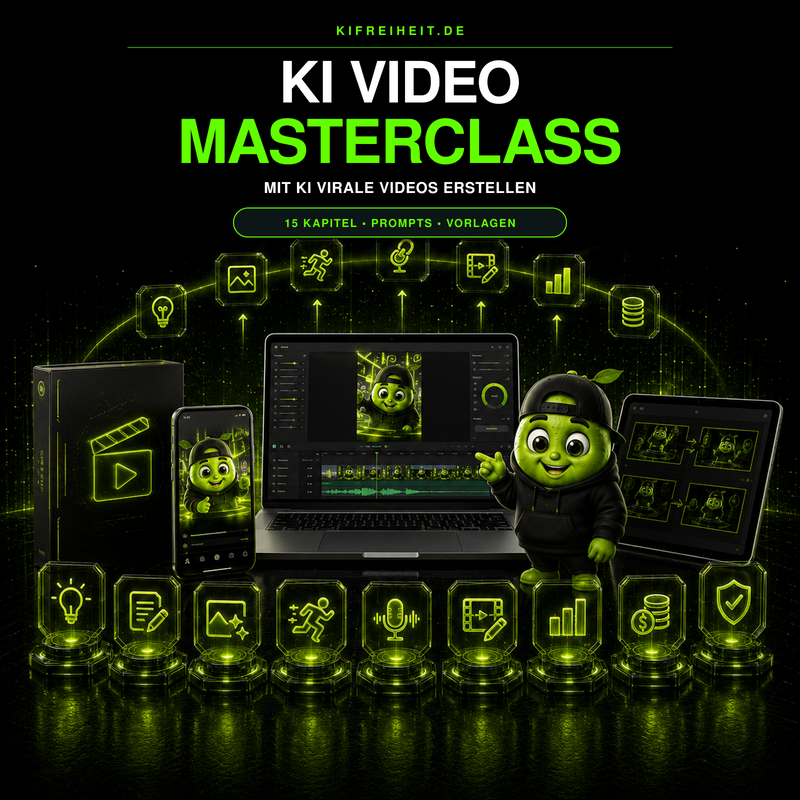 KI Video Masterclass – Virale Videos mit KI | KI Freiheit